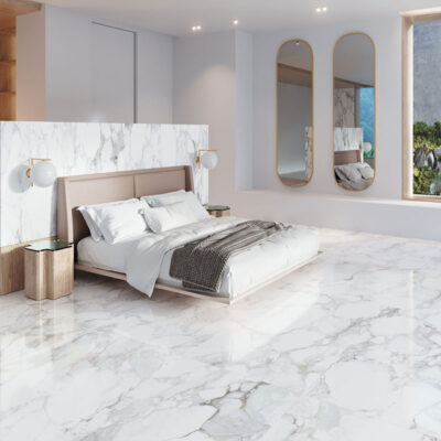 Capri-marble-porcelain-tiles-Bedroom